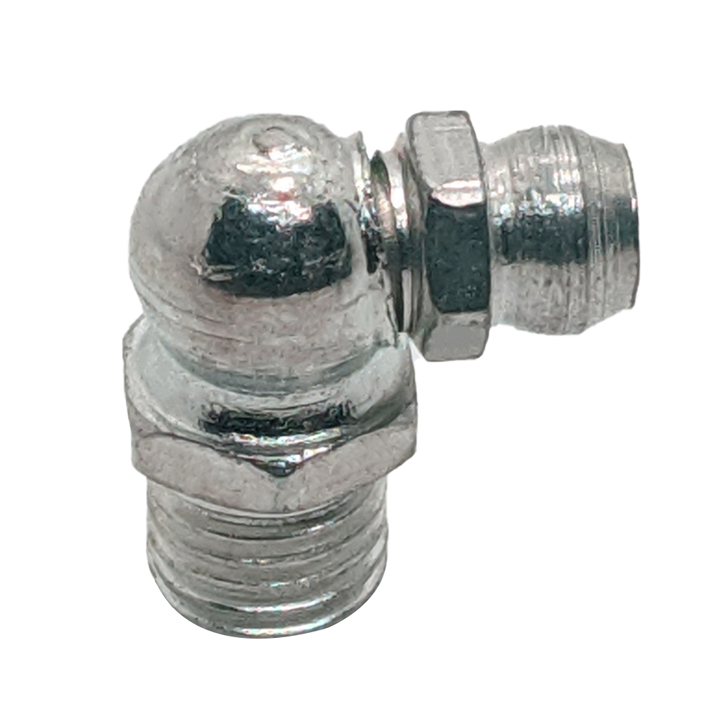 Vú Mỡ 90 Độ Mạ Niken M8x1.0