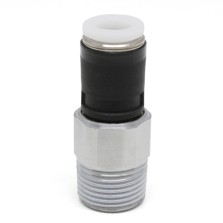 Đầu Nối Nhanh Khí Nén Dạng Thẳng Ren Ngoài Có Khớp Xoay Pisco RC1/4-01