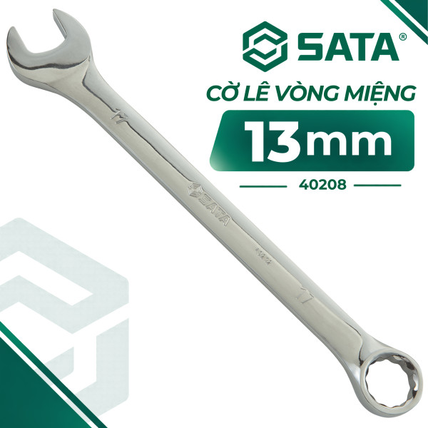 Cờ Lê Vòng Miệng 13 mm SATA 40208