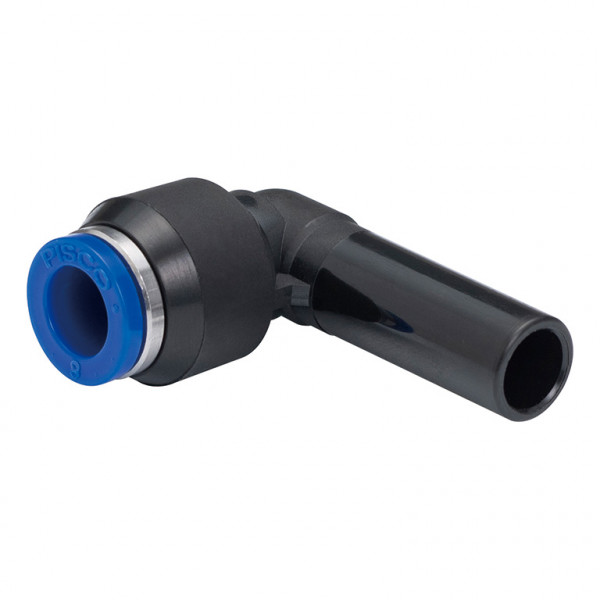 Đầu Nối Nhanh Khí Nén Giữa Ống Khí Và Fitting Dạng Nối Giảm Cong 90° Pisco SPLGJ16-12-UC