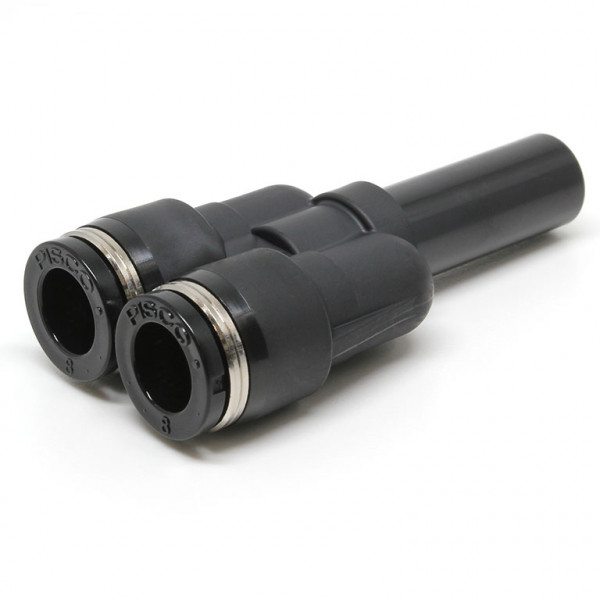 Đầu Nối Nhanh Khí Nén Giữa Ống Khí Và Fitting Dạng Nối Giảm Chữ Y Pisco PWJ10-8