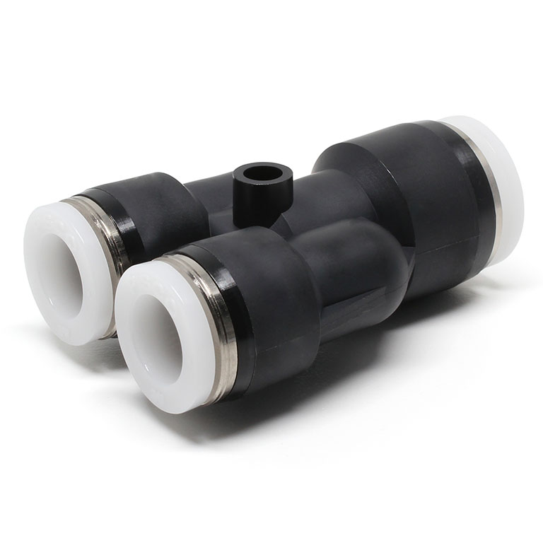 Đầu Nối Nhanh Khí Nén Chữ Y Dạng Nối Giảm Pisco PW1/2-3/8-C