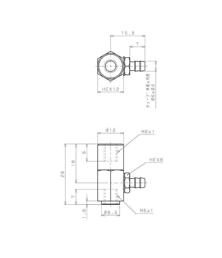 Bản vẽ kỹ thuật Bộ Nấm Hút Chân Không Và Giá Đỡ, Silicone Dẫn Điện, O.D 40 mm, Pisco VPB40RSE-6B