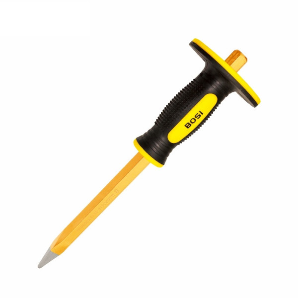 Đục Nhọn Có Tay Chắn 2 Màu 4x16x300 mm Bosi BS520416