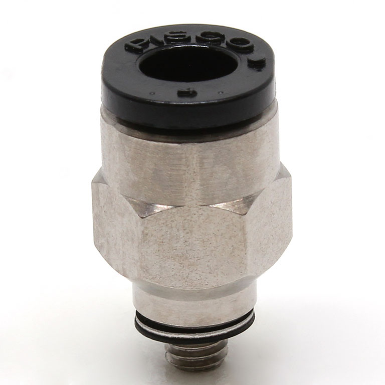 Đầu Nối Nhanh Khí Nén Dạng Thẳng Thân Lục Giác Ren Ngoài Pisco PC4-M3M-C