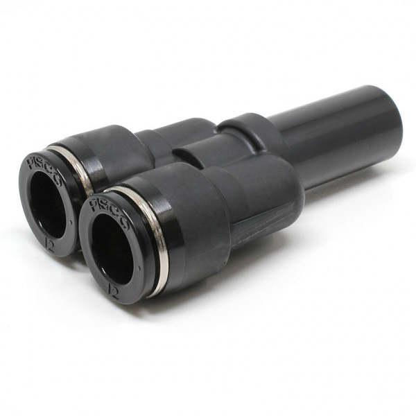 Đầu Nối Nhanh Khí Nén Giữa Ống Khí Và Fitting Dạng Nối Giảm Chữ Y Pisco PWJ16-12-C