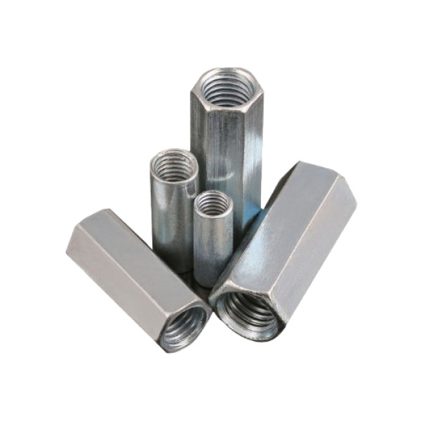 Ống Nối Ty Ren Lục Giác Thép Mạ Kẽm 4.8 M8x27