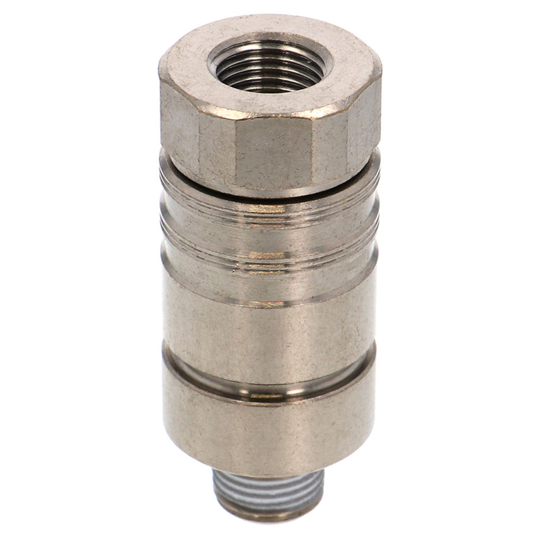 Bộ Đầu Ngạnh Nối Ống Dẫn Điều Khiển Nhiệt Độ Khuôn Đúc Dạng Thẳng Ren Trong Pisco AKC10-01F01