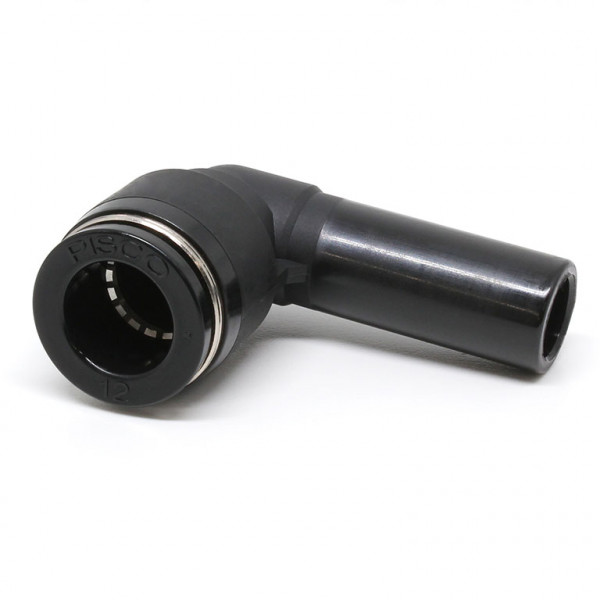 Đầu Nối Nhanh Khí Nén Giữa Ống Khí Và Fitting Dạng Nối Giảm Cong 90° Pisco PLGJ1/2-12-C