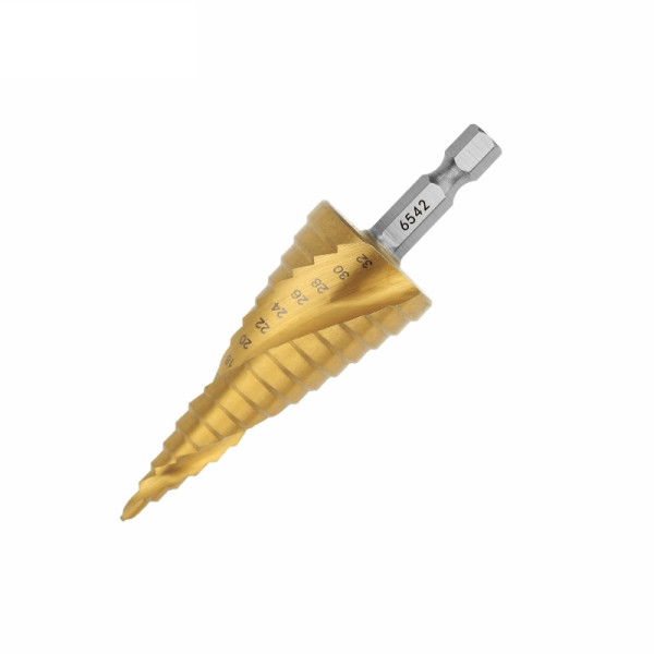 Mũi Khoan Tháp 9 Tầng Đầu Lục Giác 4-12 mm Bosi BS538005