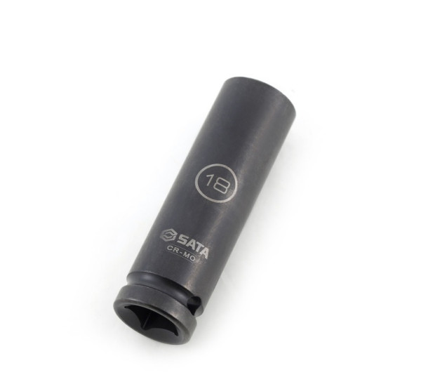 Đầu Tuýp Dài Lục Giác Đen 1/2" Thành Mỏng 26 mm SATA 34419T