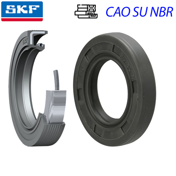 Phốt Chắn Dầu SKF 24x35x7 HMSA10 RG, Cao su Nitrile (NBR)