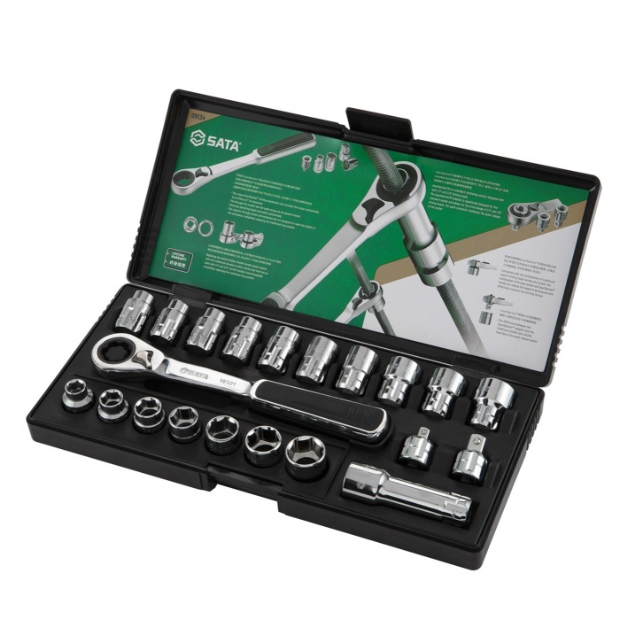 Bộ 21 Đầu Tuýp 20 mm 21 Chi Tiết SATA 09134