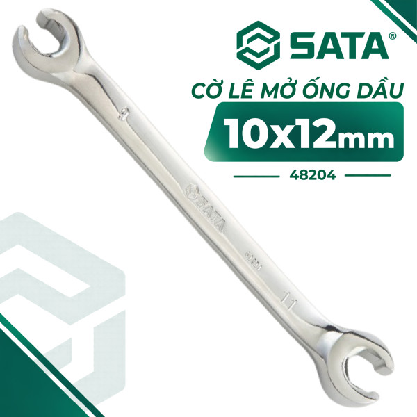 Cờ Lê Mở Ống Dầu 10×12 mm SATA 48204