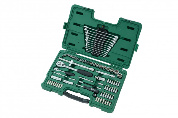 Bộ Dụng Cụ Sửa Chữa Cơ Khí Ô Tô 80 Chi Tiết SATA 09518