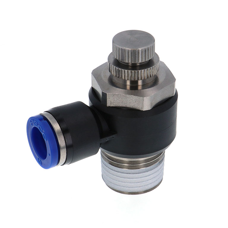 Van Tiết Lưu Khí Nén Inox 303 Pisco SJSC10-04A