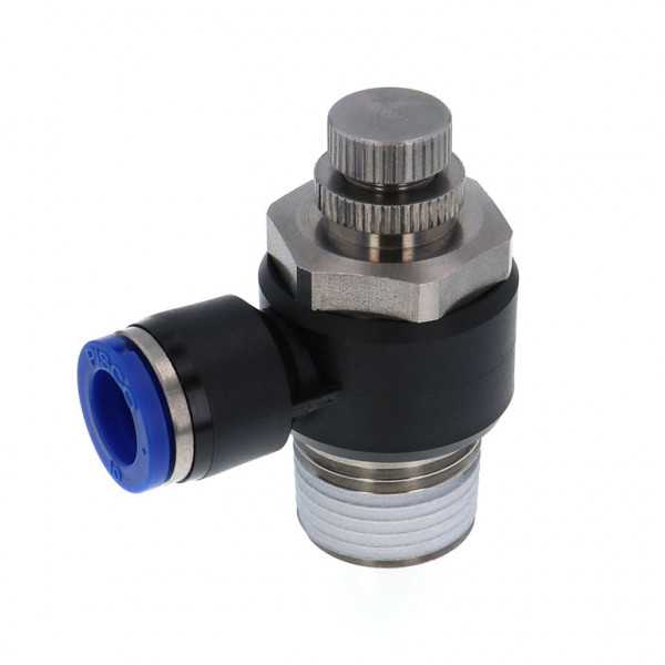 Van Tiết Lưu Khí Nén Inox 303 Pisco SJSC10-04A