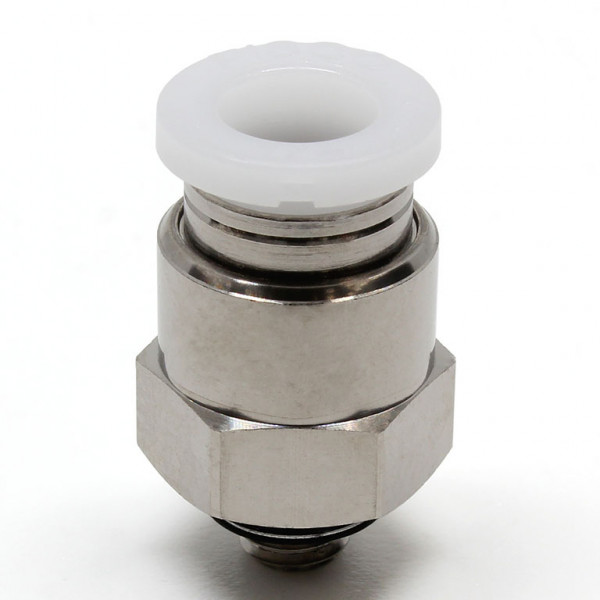 Đầu Nối Nhanh Khí Nén Dạng Thẳng Thân Lục Giác Ren Ngoài Pisco PC1/4-M5-UC