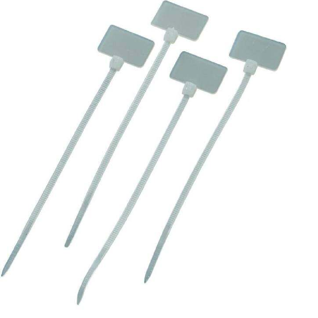 Dây Rút Nhựa Ghi Chú Màu Trắng KST 210 x 2.5 mm KIH-210M