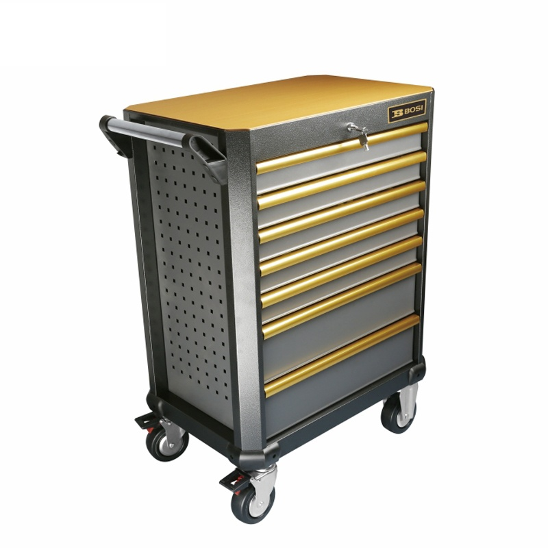 Xe Đẩy Đựng Đồ Nghề 7 Ngăn Kéo Platinum 706x472x1020 mm Bosi BS522927