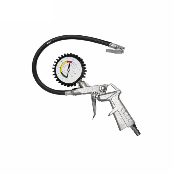Tay Bơm Lốp Có Đồng Hồ 220 PSI Bosi BS526013