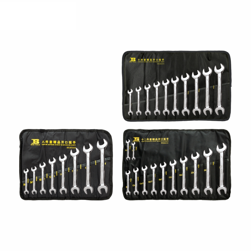 Bộ Cờ Lê 2 Đầu Miệng 10 Chi Tiết 6-32 mm Bosi BS383310