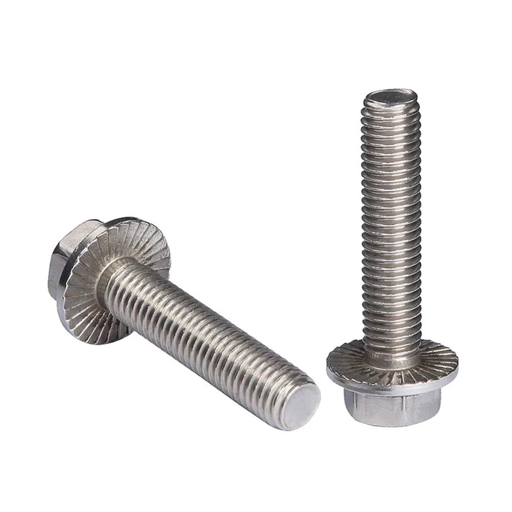 Bulong Đầu Bông Rộng Inox 304 GB5789 M10x20 (Có Khía)