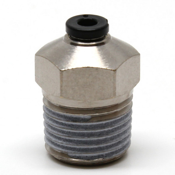 Đầu Nối Nhanh Khí Nén Dạng Thẳng Thân Lục Giác Ren Ngoài Pisco PC180-01M