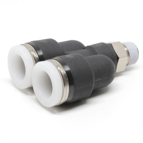 Đầu Nối Nhanh Khí Nén Dạng Chữ Y Ren Ngoài Pisco PX3/8-01W