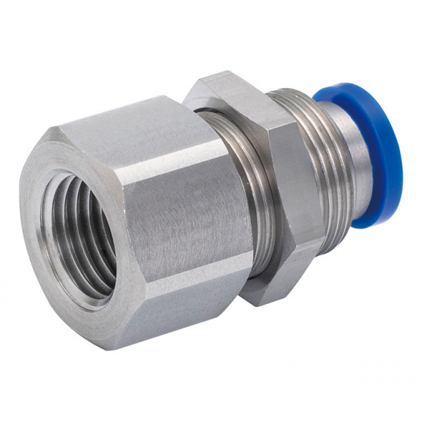 Đầu Nối Nhanh Khí Nén Dạng Thẳng Ren Trong Ngoài Pisco SPMF10-03-UC