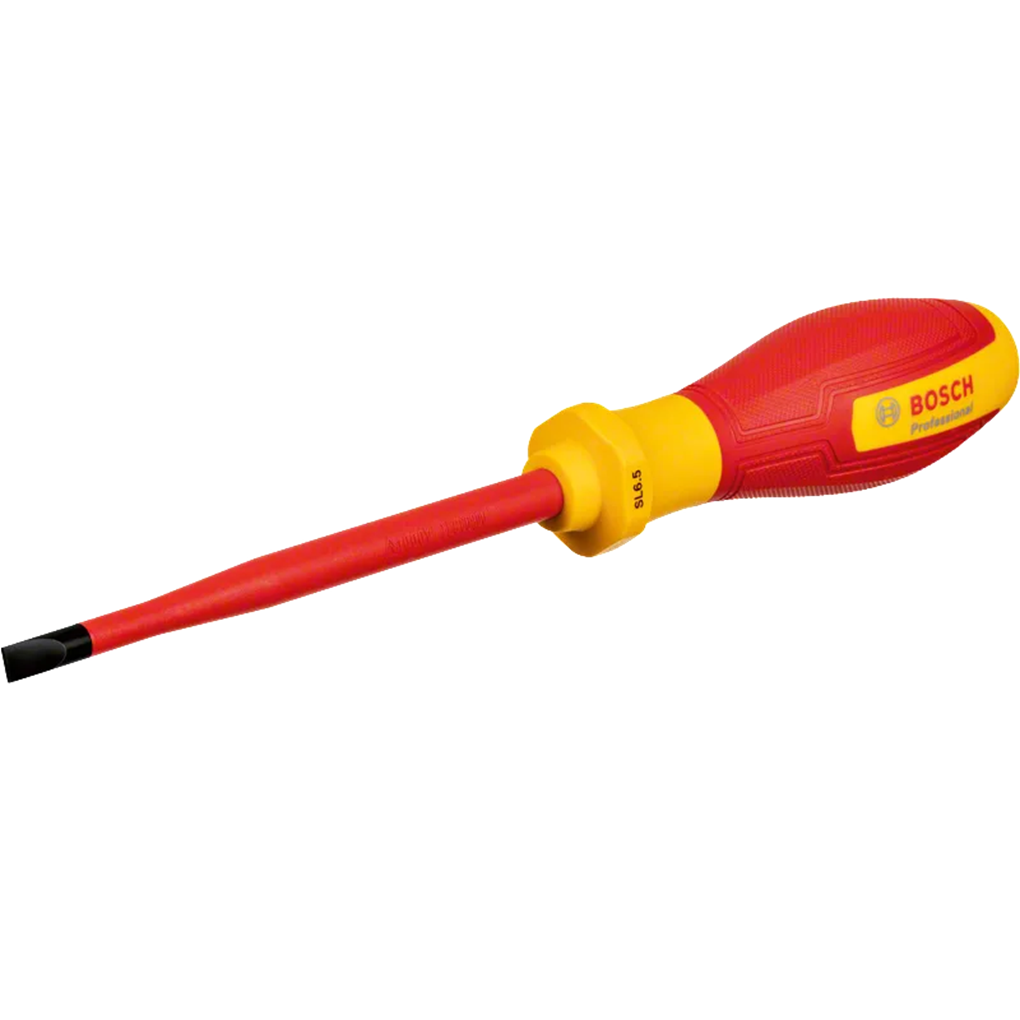 Tua Vít Cách Điện VDE Đầu Dẹp SL6.5 Bosch 1600A02NC4