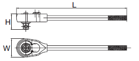 Bản vẽ kỹ thuật Cần Tự Động Dr.3/4–500 mm SATA 16901