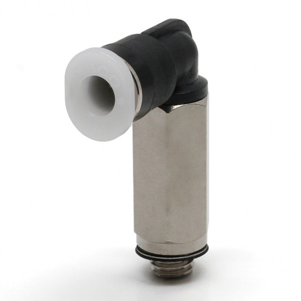 Đầu Nối Nhanh Khí Nén Dạng Cong 90° Ren Ngoài (Dài) Pisco PLL5/32-U10MU
