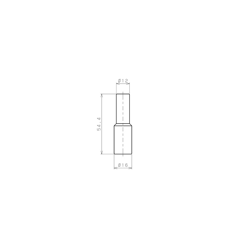Bản vẽ kỹ thuật Ống Nối Đầu Nối Nhanh, Loại Giảm Pisco PIG16-12-C