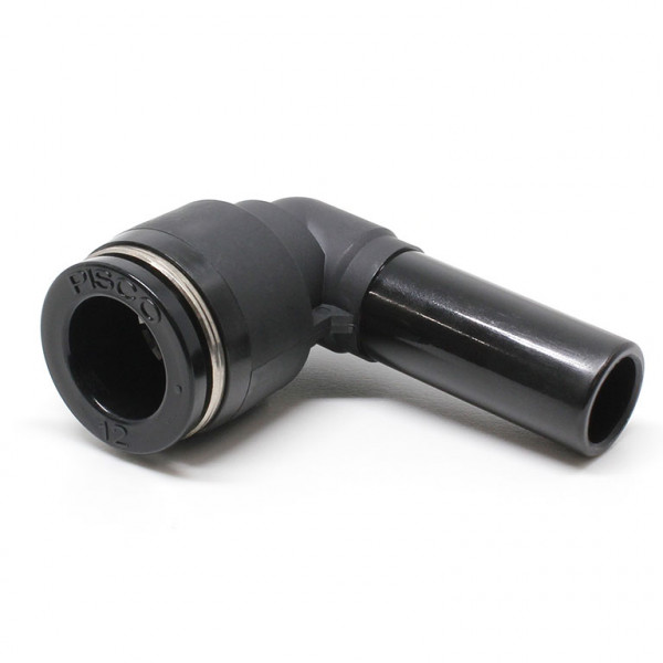 Đầu Nối Nhanh Khí Nén Giữa Ống Khí Và Fitting Dạng Cong 90° Pisco PLJ12-UC