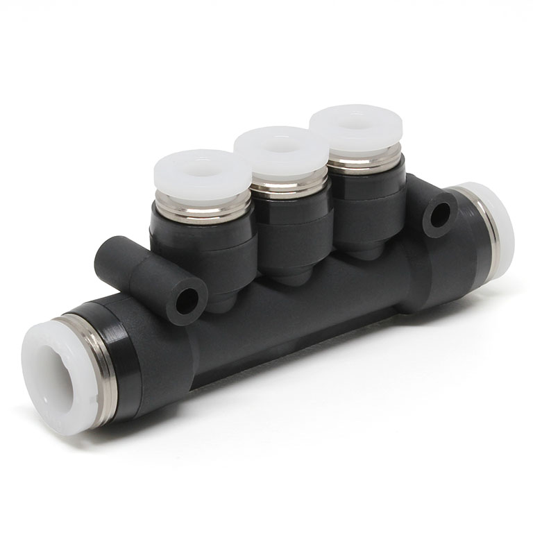 Đầu Nối Nhanh Khí Nén Chữ T 5 Ngã Dạng Nối Giảm Pisco PKG5/16-3/16-C