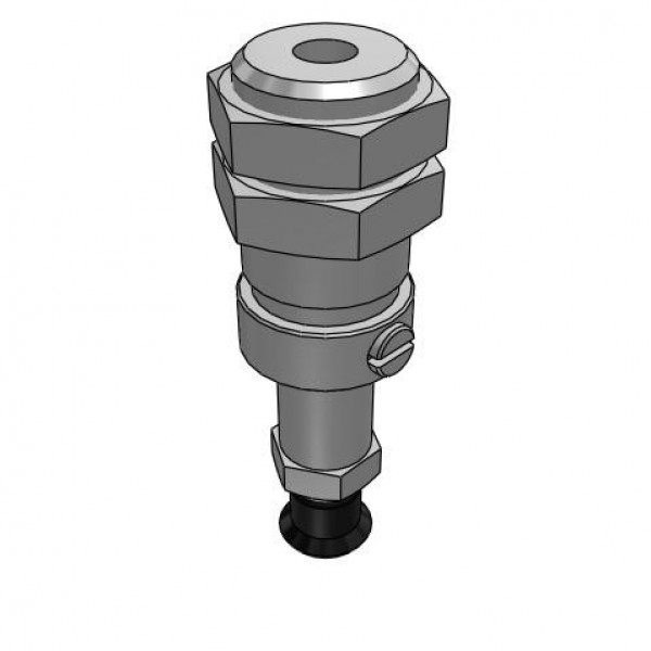 Bộ Nấm Hút Chân Không Và Giá Đỡ, Cao Su Nitrile (NBR), O.D 8 mm, Pisco VPC8-10RN-M5