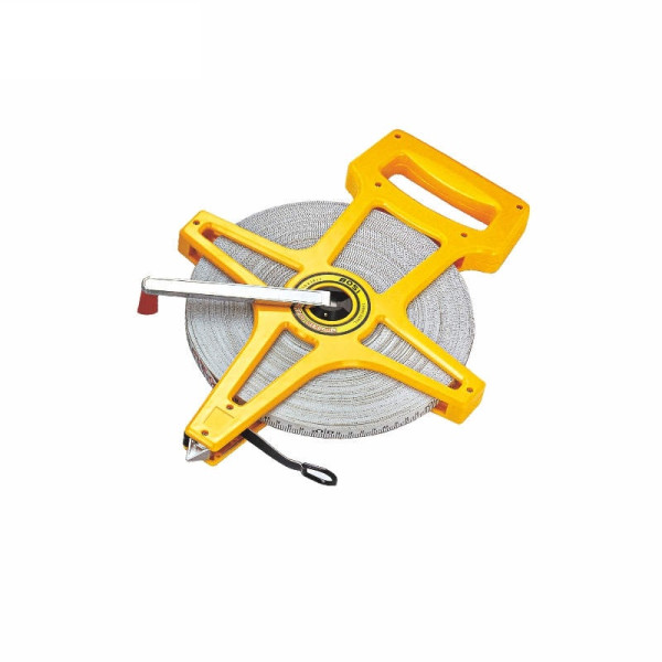 Thước Cuộn Sợi Thủy Tinh Có Khung Tay Quay 50 m Bosi BS145001
