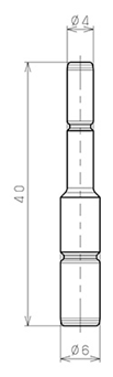 Bản vẽ kỹ thuật Ống Nối Đầu Nối Nhanh, Loại Giảm Pisco APIG6-4-C