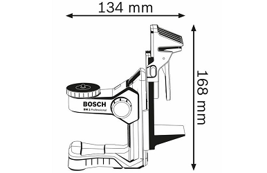 Bản vẽ kỹ thuật Giá Đỡ Đa Năng BM 1 Bosch 0601015A01