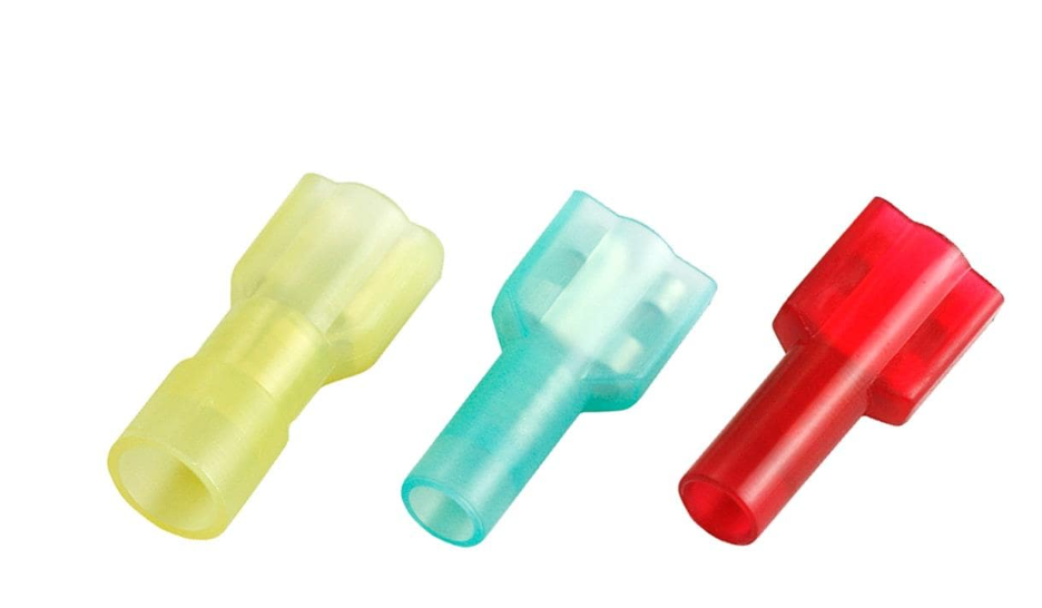 Đầu Cosse Ghim Cái Cách Điện Nylon Màu Vàng KST 5 mm2 FDFNY5-250