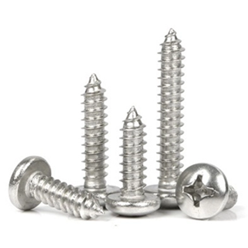 Vít Gỗ Pake Đầu Tròn Thép Mạ Niken St4.2x16mm (#8 x 5/8)
