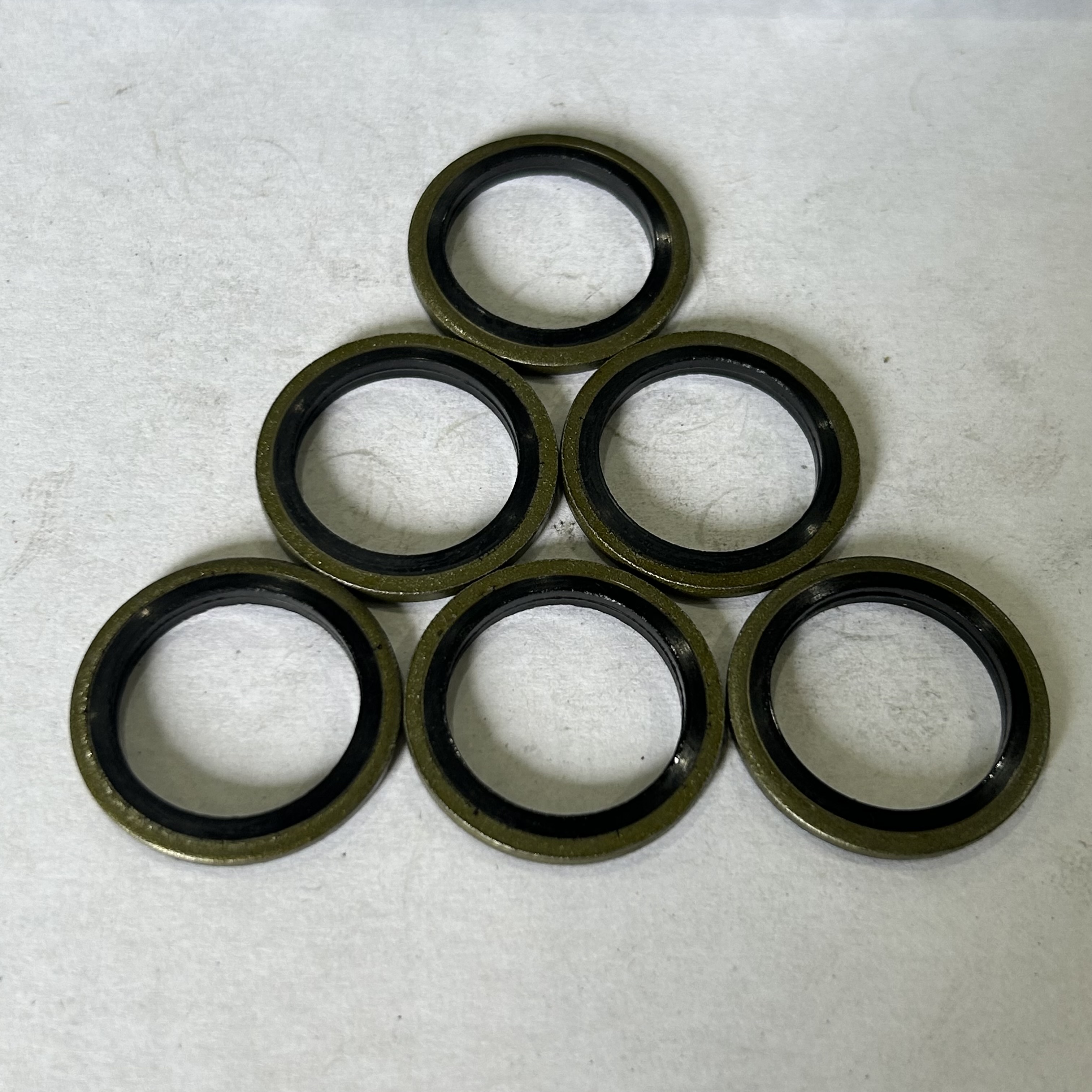 Lông Đền Dầu (Bonded Seal) Cao Su NBR D20 (ID20.5xOD28x2.0)