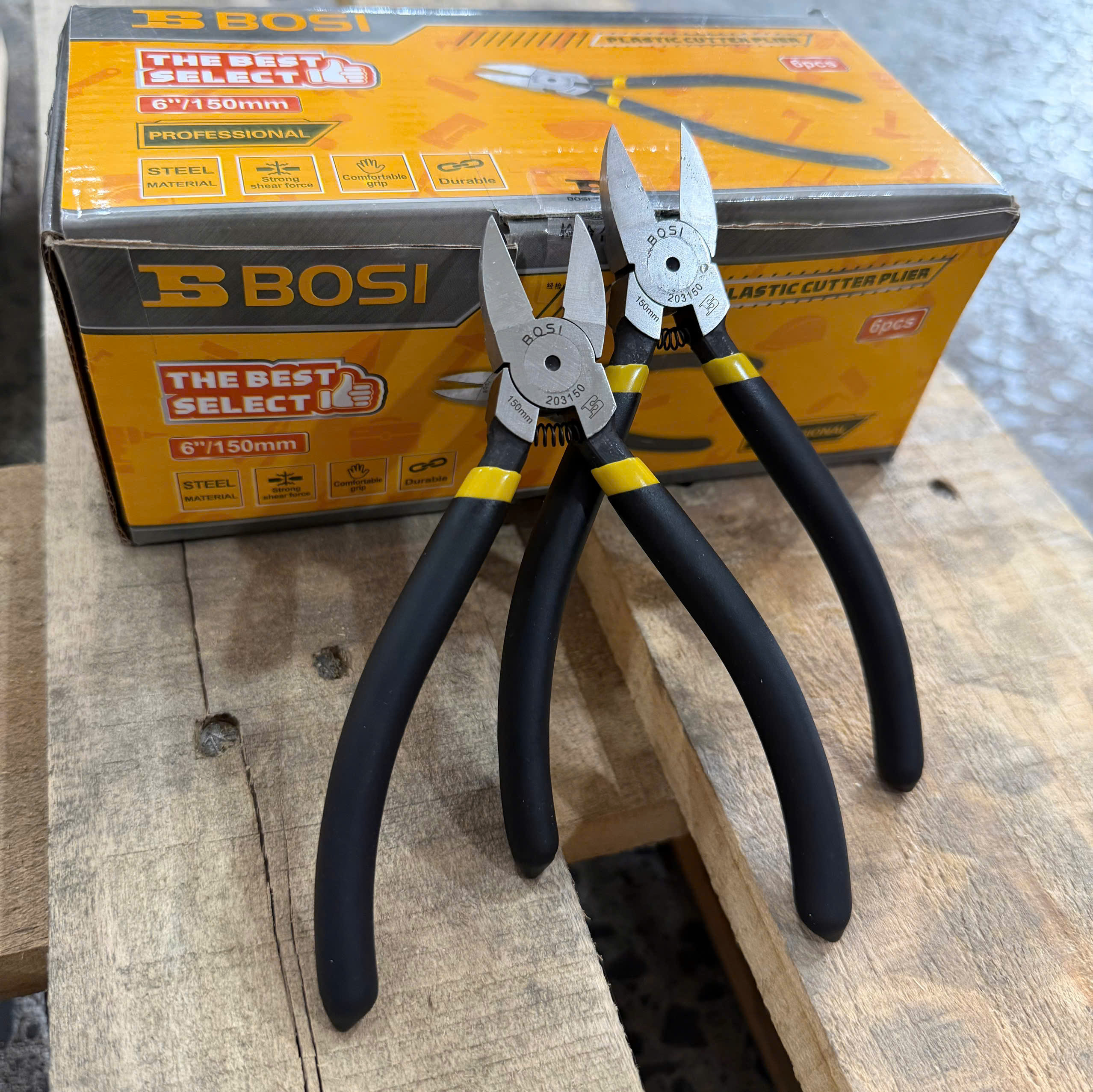 Kìm Cắt Dây Điện 6 Inch Bosi BS203150