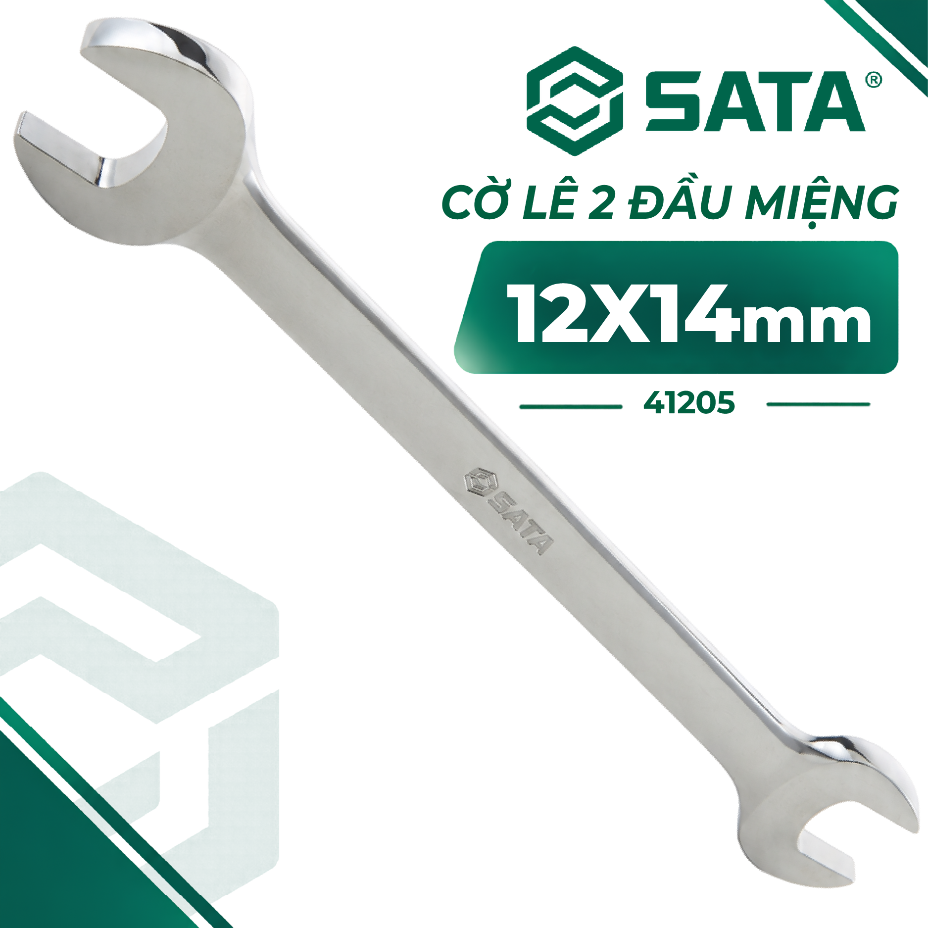 Cờ Lê 2 Đầu Miệng 12×14 mm SATA 41205