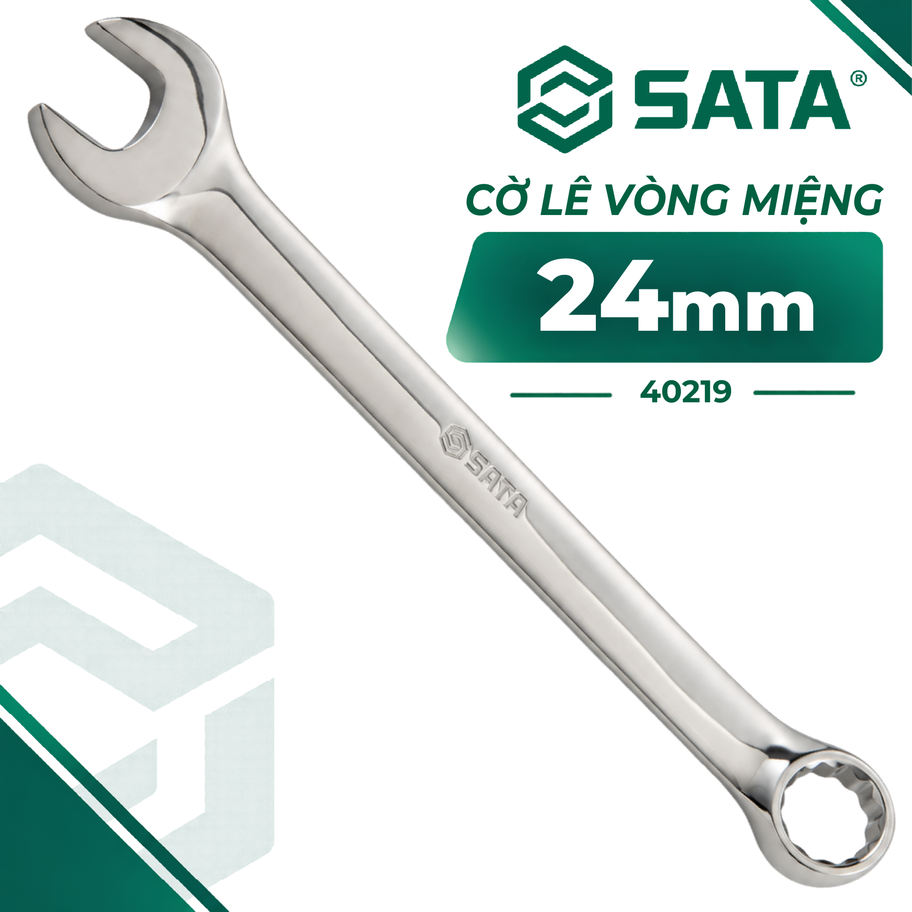 Cờ Lê Vòng Miệng 24 mm SATA 40219