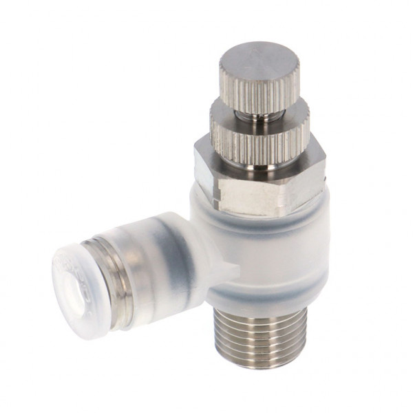 Van Tiết Lưu Khí Nén Bằng Nhựa PP Pisco PJSC4-01A-S