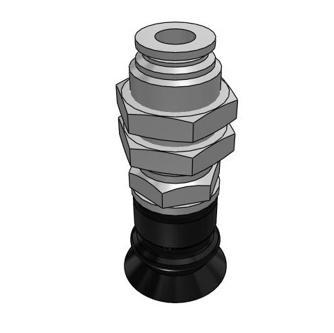 Bộ Nấm Hút Chân Không Và Giá Đỡ, Nitrile, O.D 20 mm, Pisco VPA20BN-6J