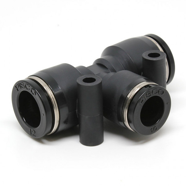 Đầu Nối Nhanh Khí Nén Chữ T Dạng Nối Giảm Pisco PEG12-10W-C
