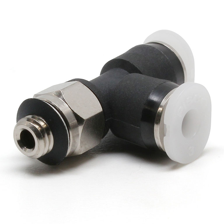 Đầu Nối Nhanh Khí Nén Dạng Chữ T Ren Ngoài Pisco PD1/8-M5MW